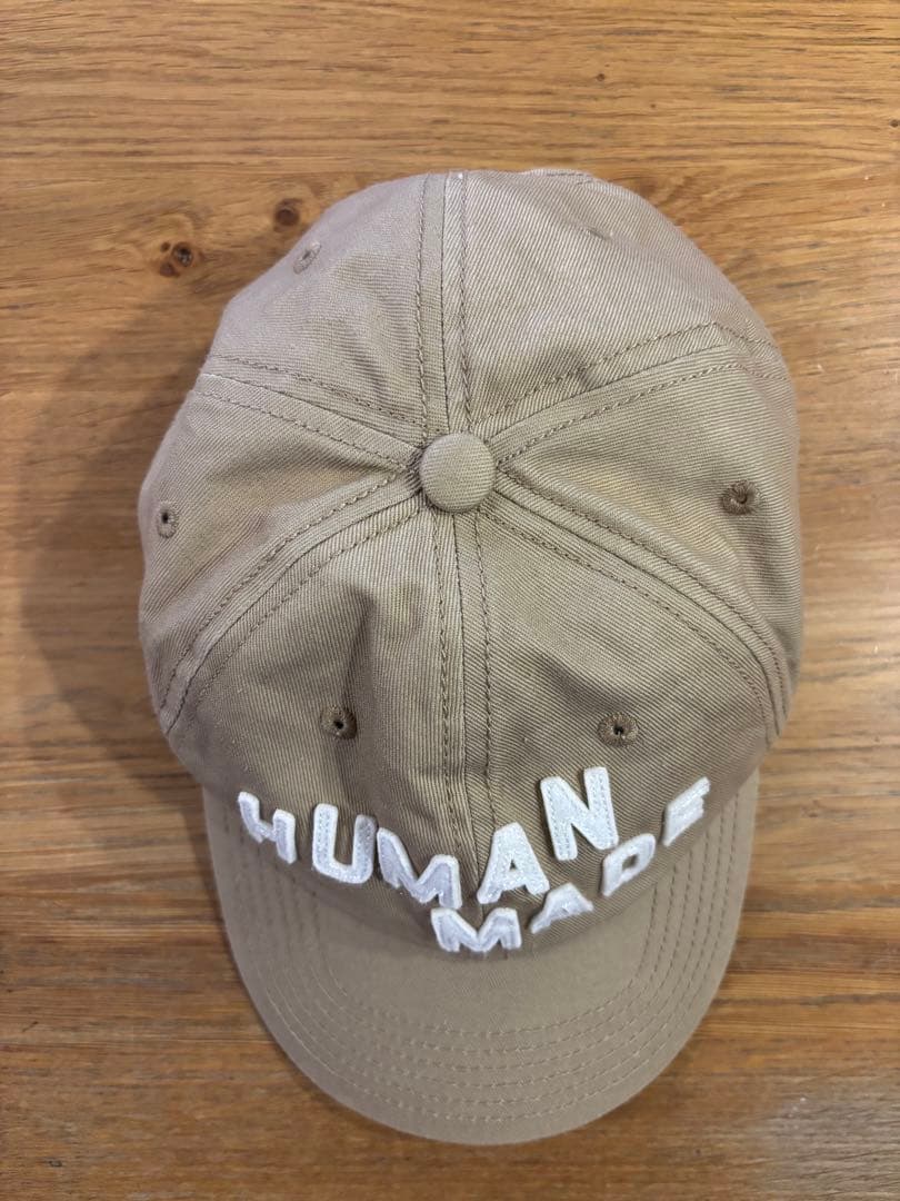Human made キャップ ベージュ