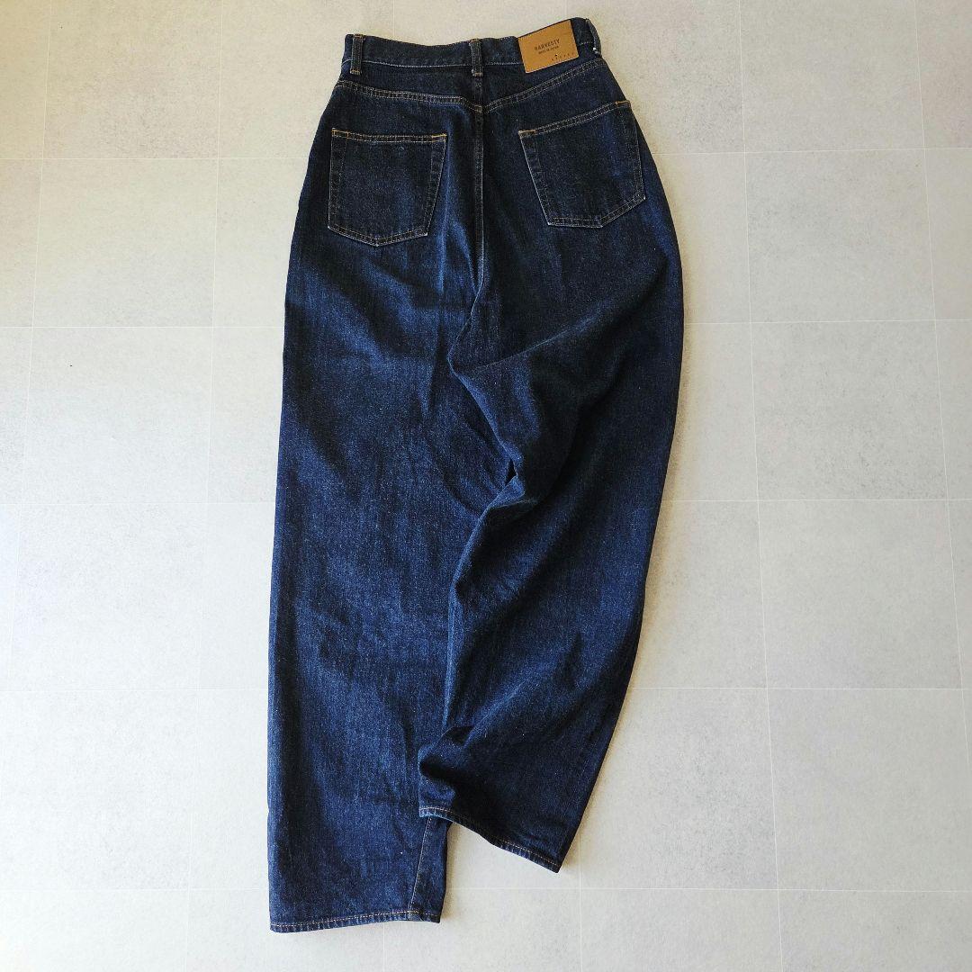 未使用級 HARVESTY CLASSICAL DENIM PANTS