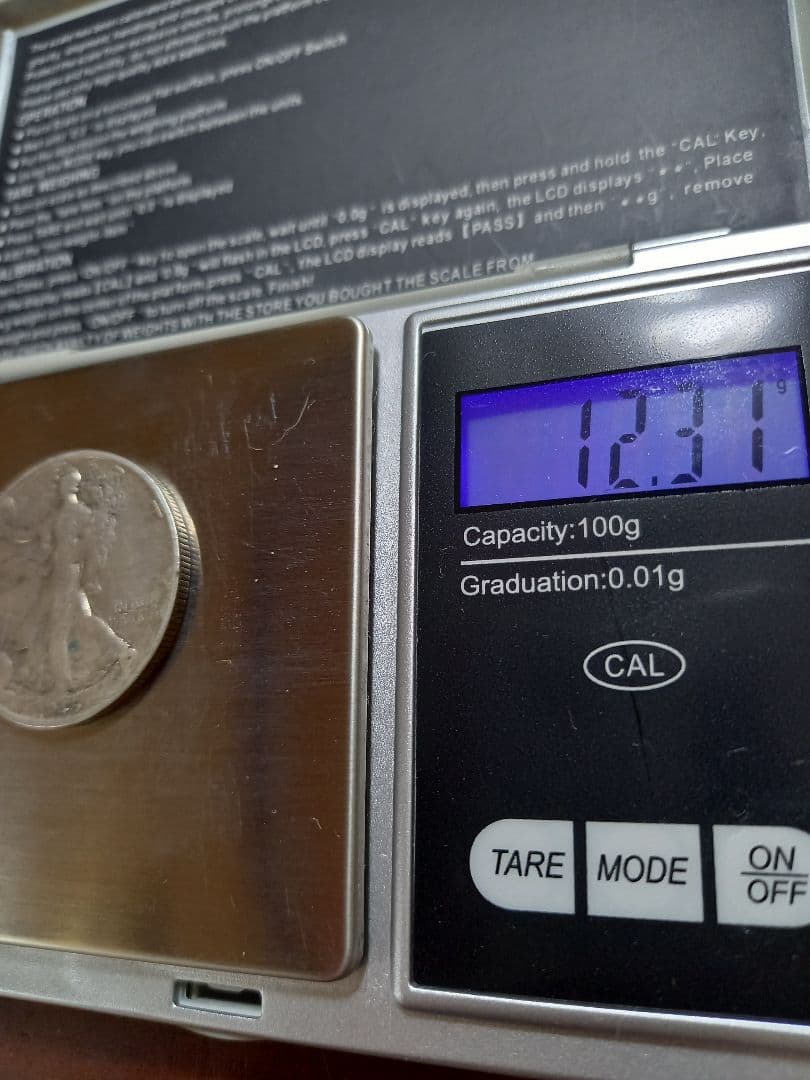銀貨 ウォーキングリバティ ハーフダラー 三枚セットです