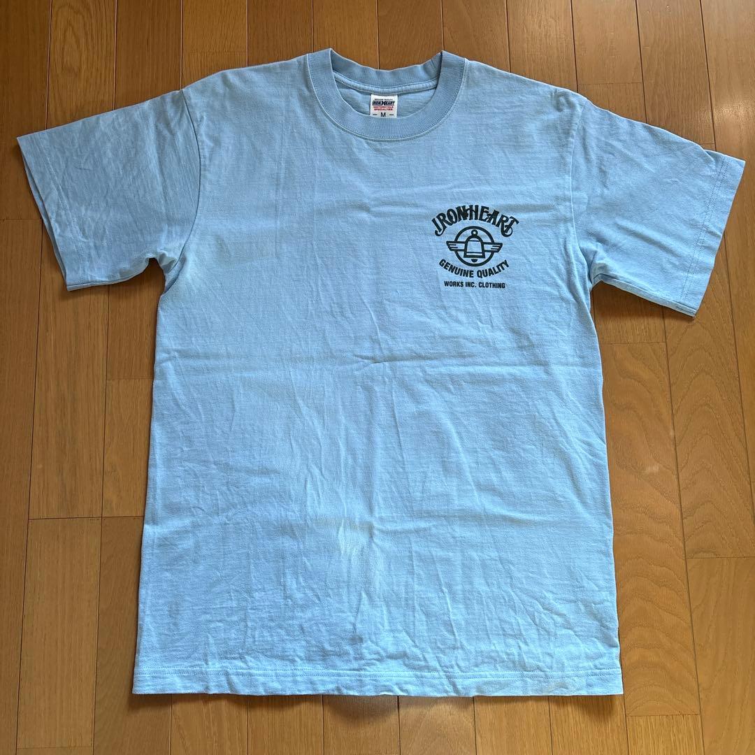 アイアンハート IRON HEART SAX Tシャツ Mサイズ 美品