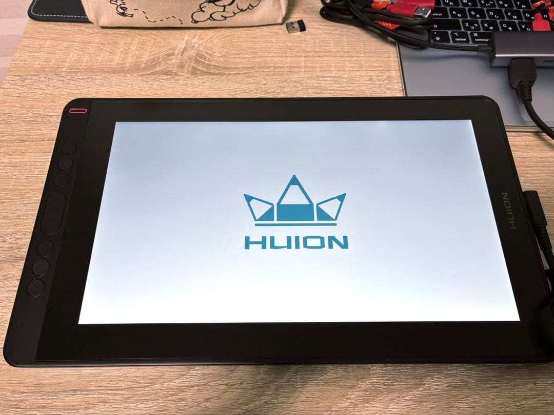 【美品】HUION Kamvas 13 液タブ パープル 付属品付
