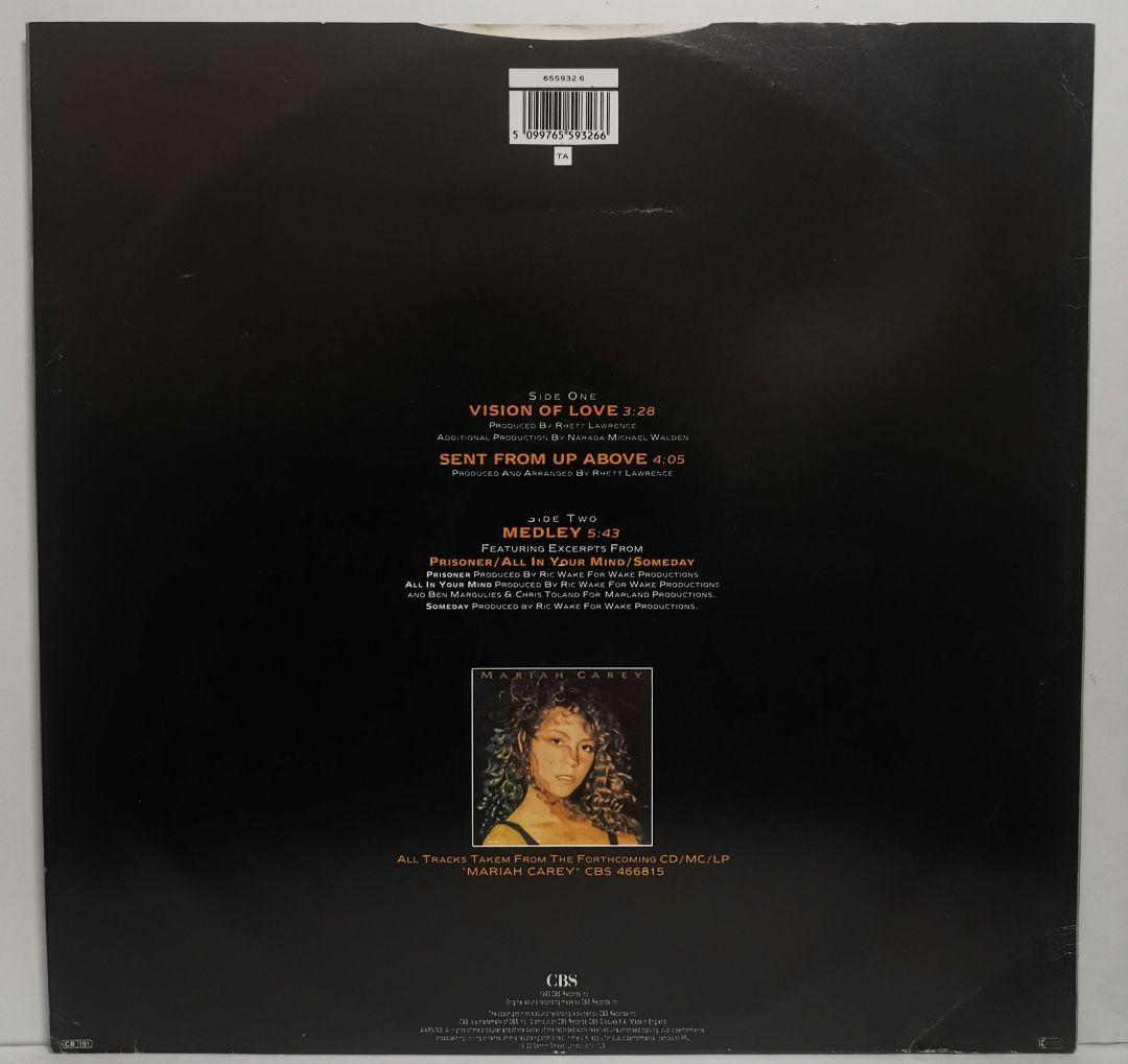 洋楽 MARIAH CAREY / VISION OF LOVE 12\" UK