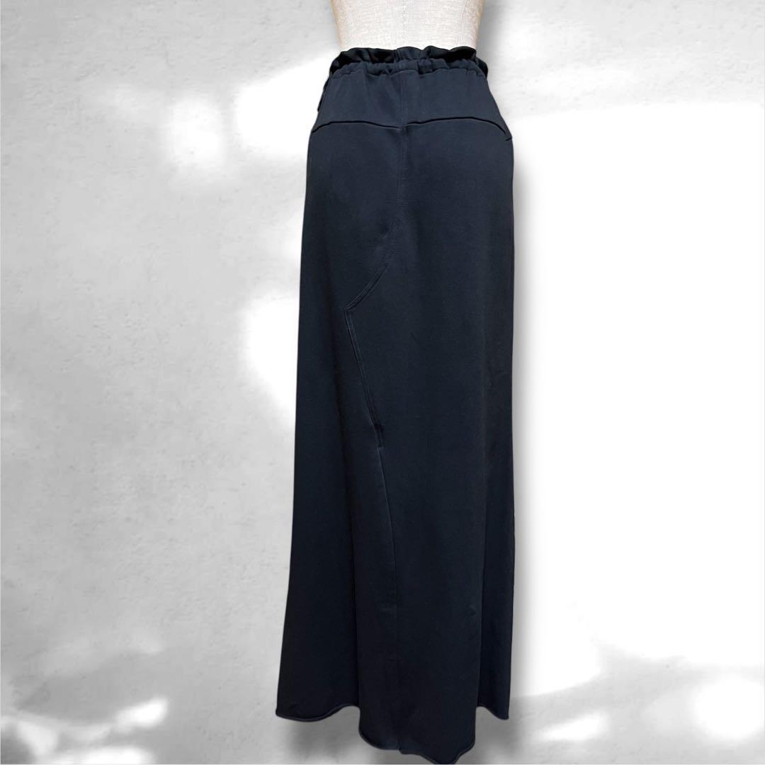 ♥️新品未使用♥️MICALLEMICALLE デニムドッキングロングスカートフリー