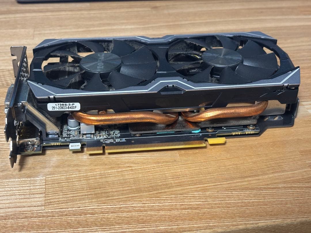 グラフィックボード・グラボ・ビデオカード ZOTAC GTX 1070 Mini 8GB GDDR5