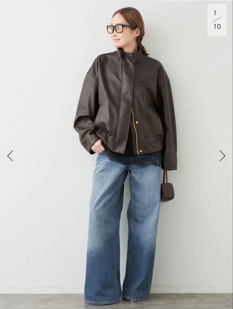 Deuxieme Classe Loose Jeans38新品