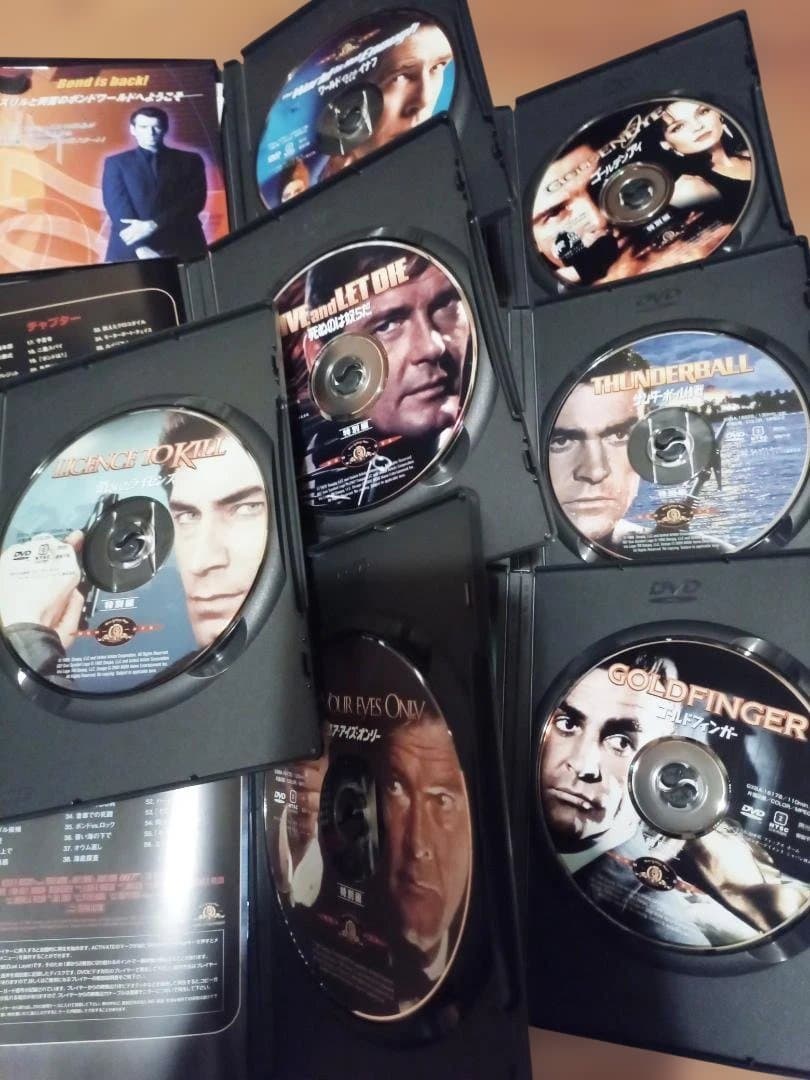 【美品】007 DVD コレクターズBOX 1〜3