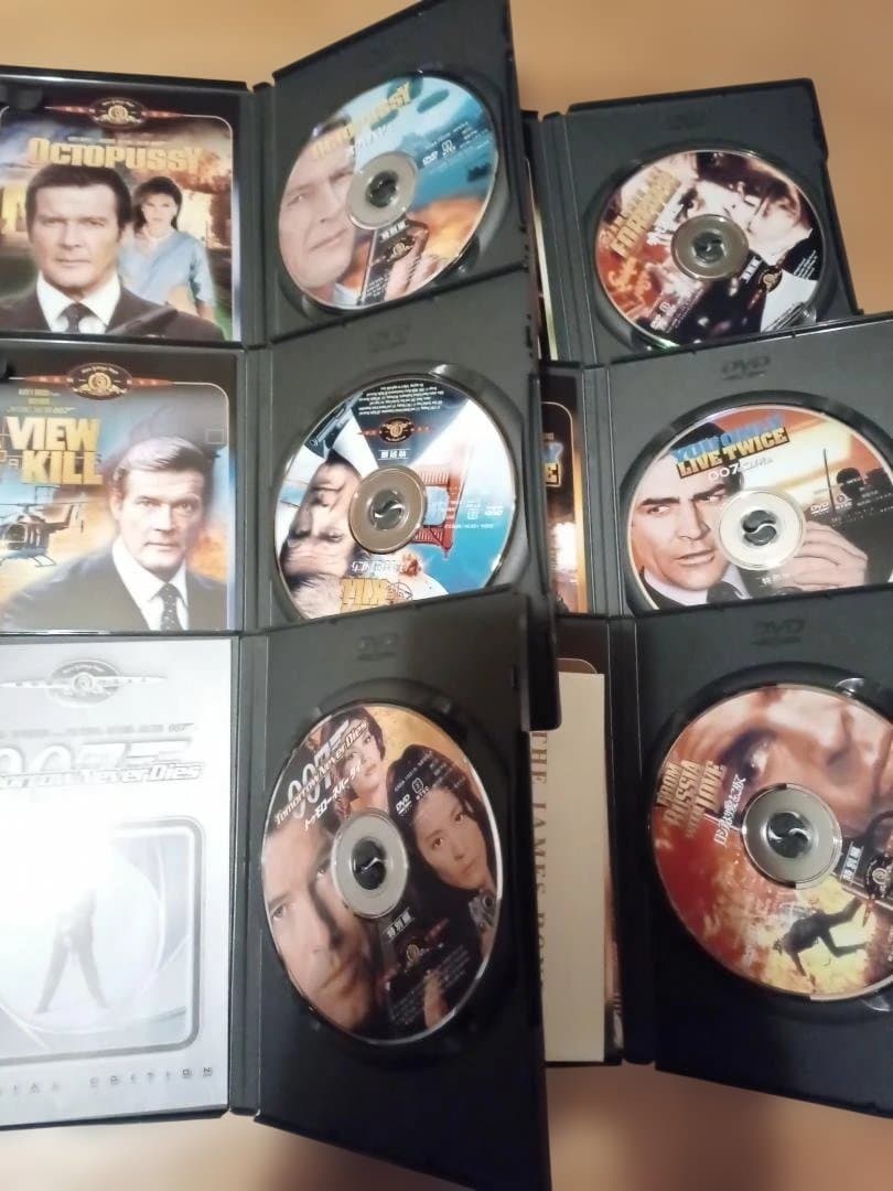 【美品】007 DVD コレクターズBOX 1〜3