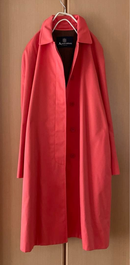 イギリス製　Aquascutum ステンカラーコート