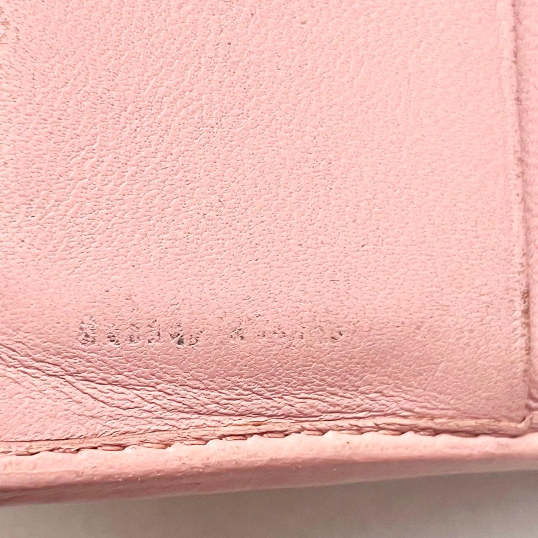 miu miu ミュウミュウ マテラッセ 二つ折り財布 ビジュー 0208-①