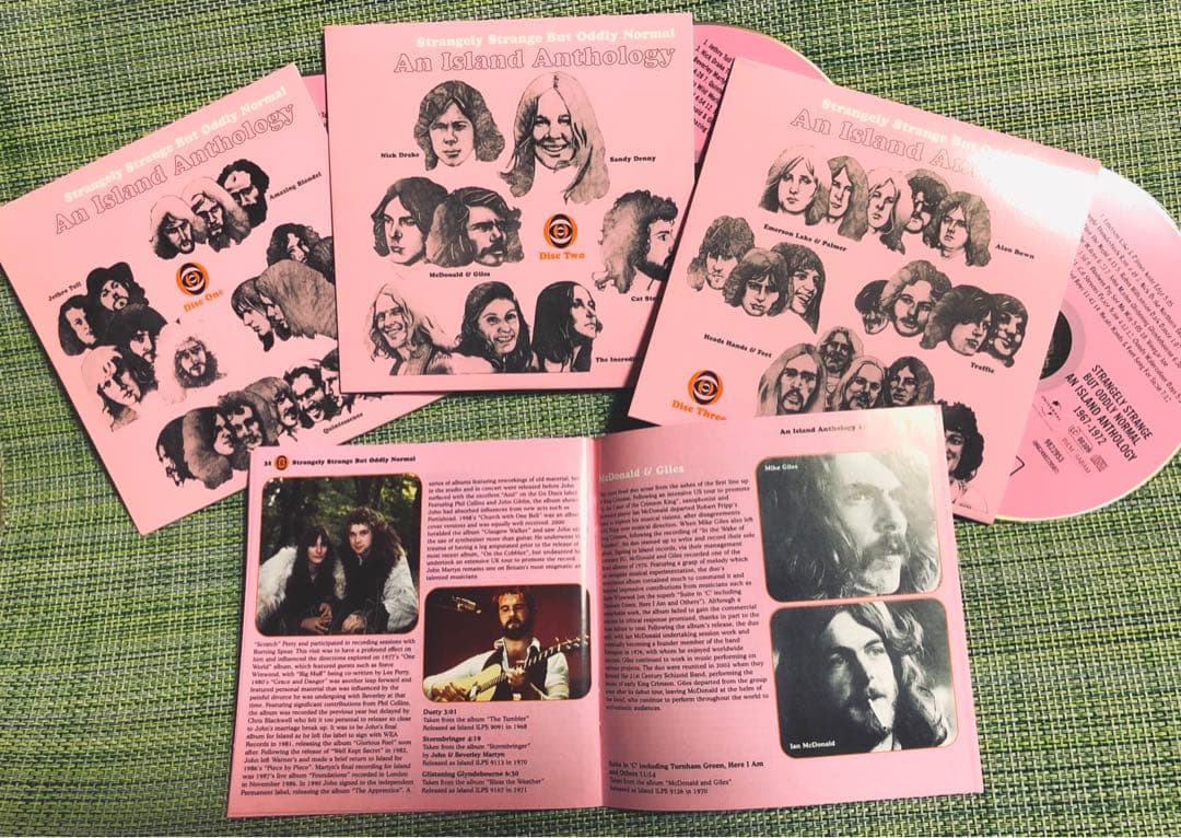 【希少UKプレス3CD】アイランド・レーベル・コンビレーション
