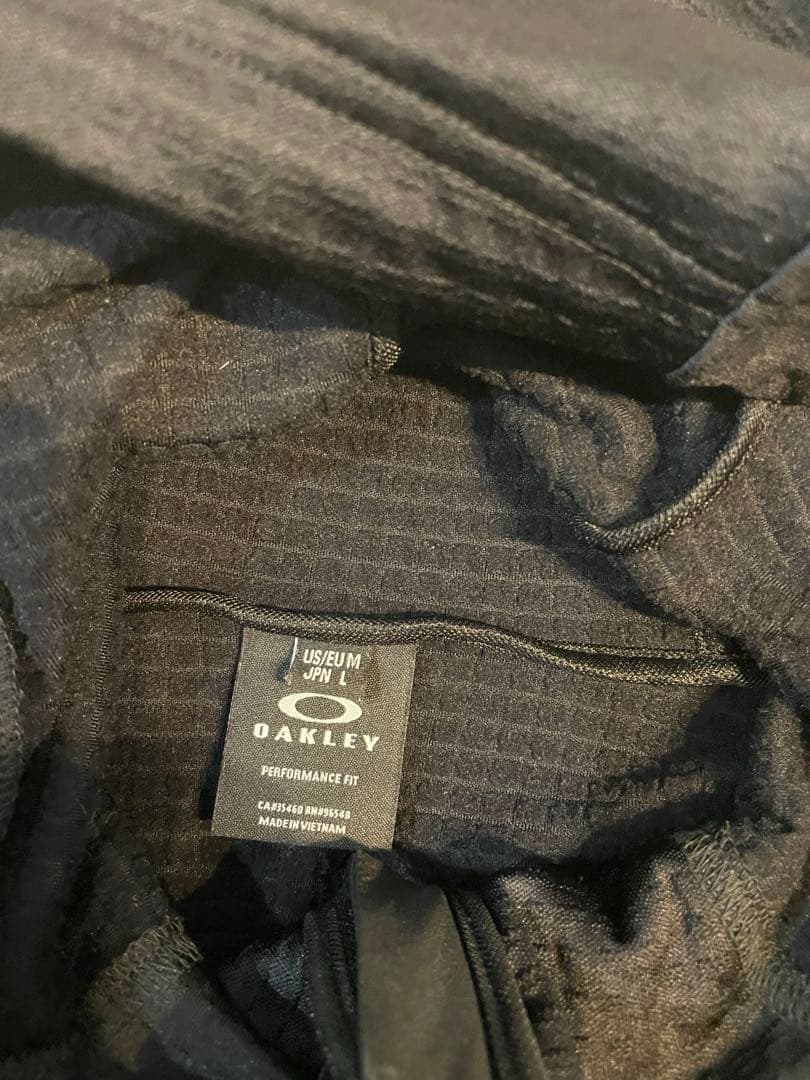 Oakley ブラックジャージ上下セット