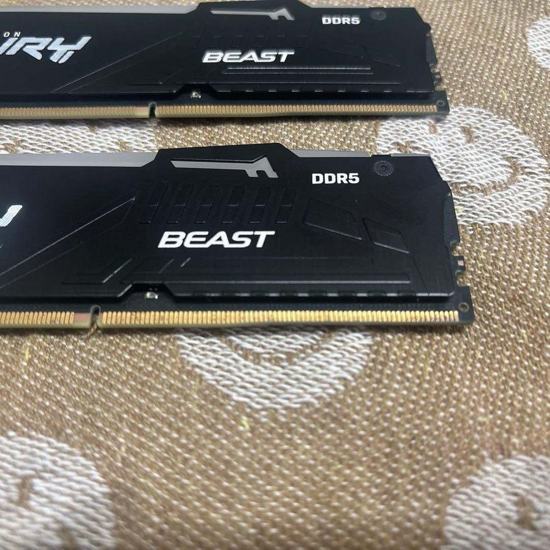 KINGSTON FURYBEAST DDR5-5200 16GB(8GB×2)