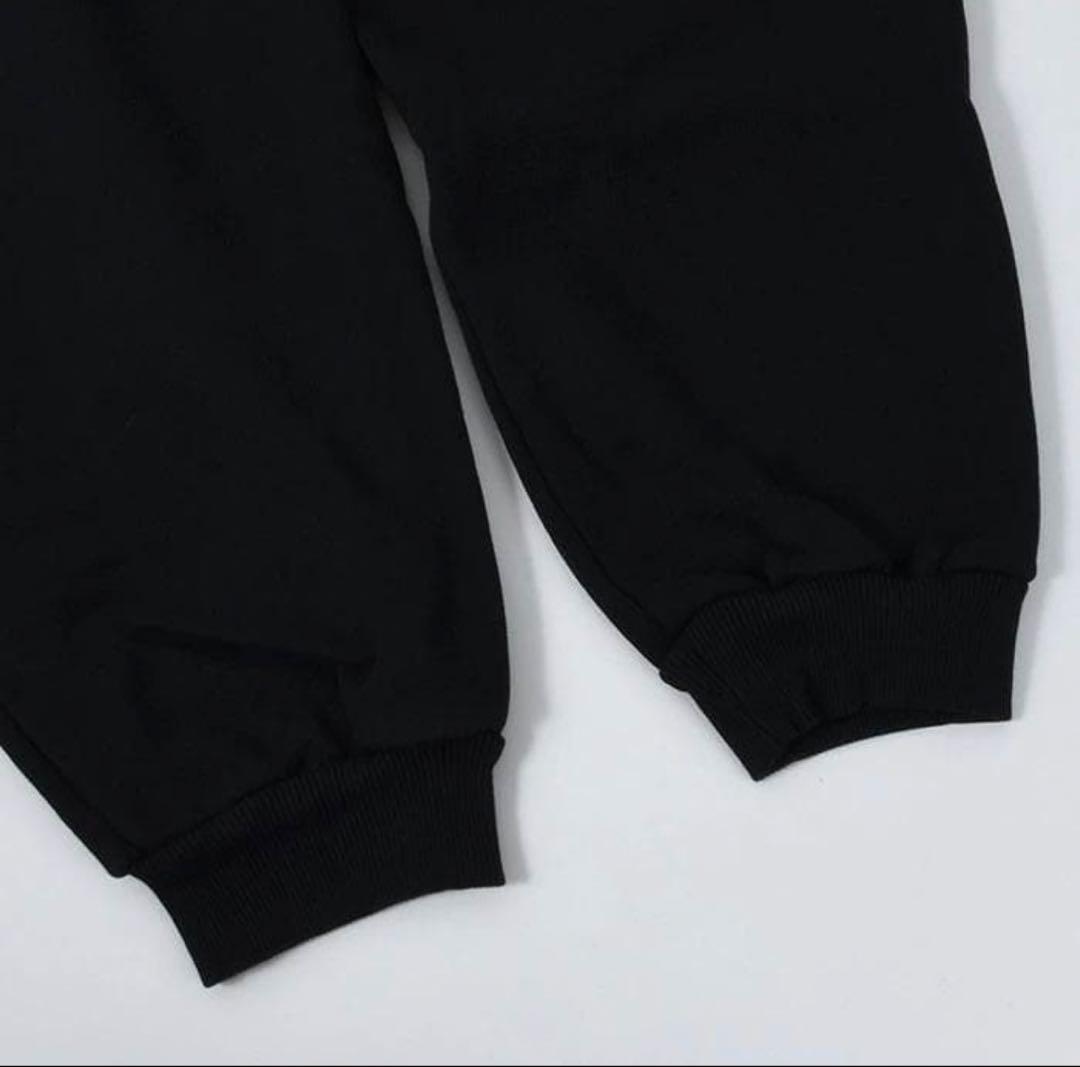 ピ*ク様 【新品】AMI PARIS アミパリス スウェットパンツ 黒 L ハー