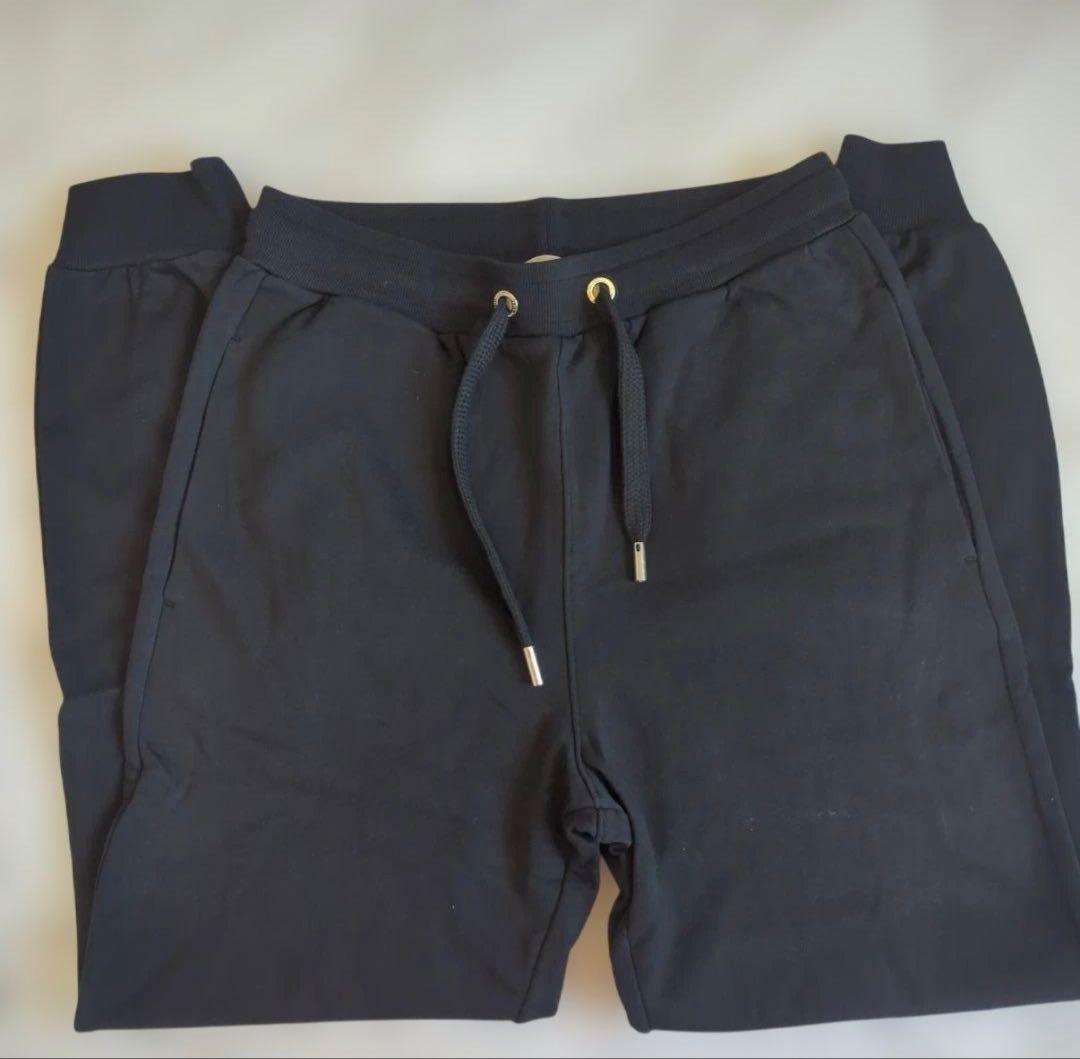 ピ*ク様 【新品】AMI PARIS アミパリス スウェットパンツ 黒 L ハー