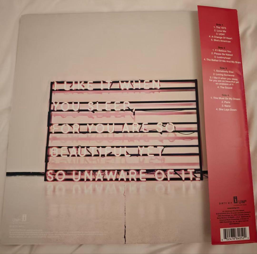 The1975 Target Exclusive Pink Galaxyレコード