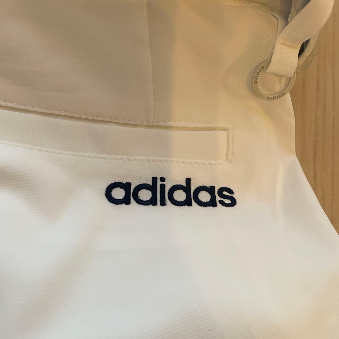 【まなぼう です】adidas ホワイトパンツ CCH92 ウエスト82
