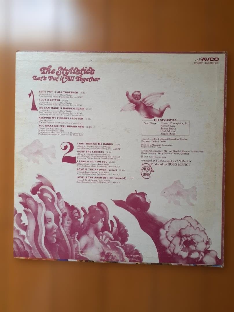 The Stylistics 3枚組レコードセット