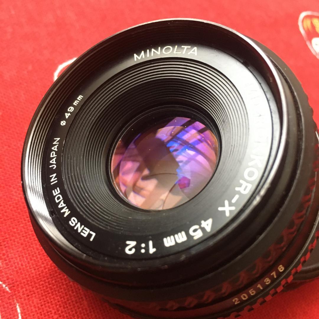 ミノルタ MD ROKKOR-X 45mm F2