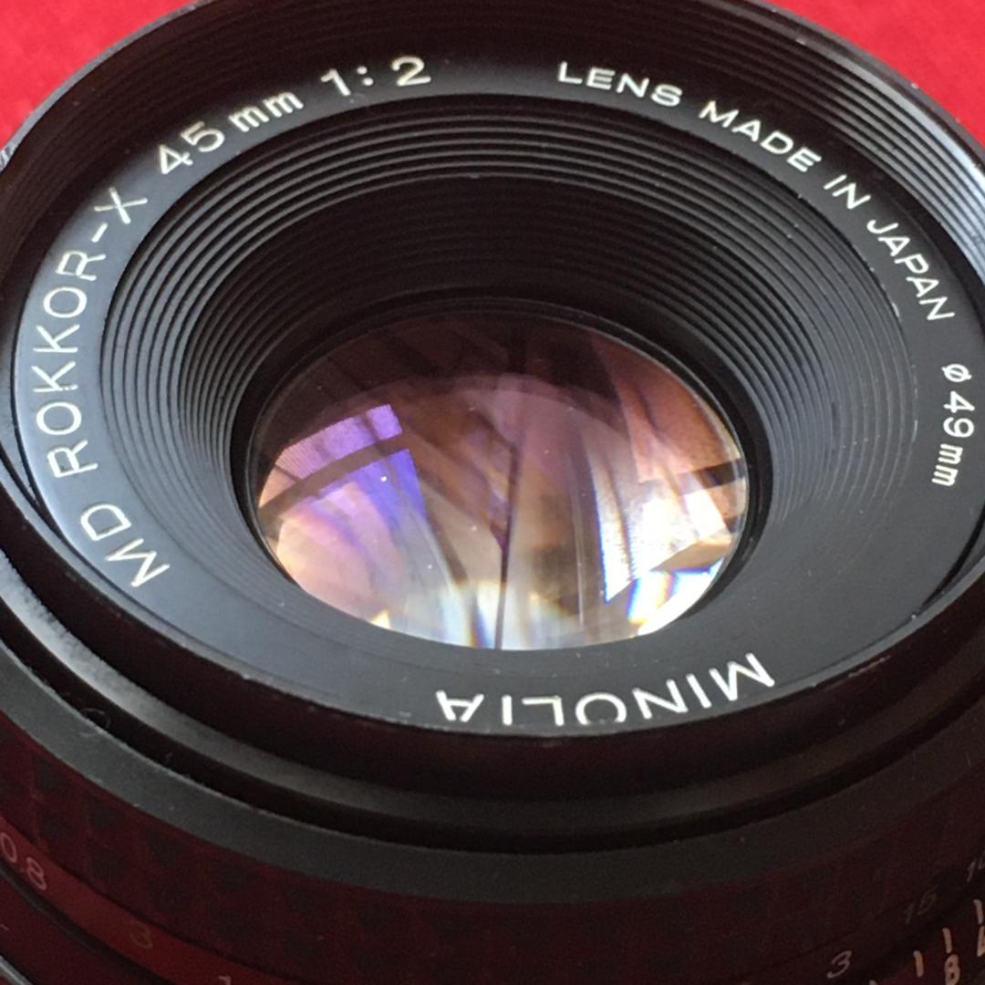 ミノルタ MD ROKKOR-X 45mm F2