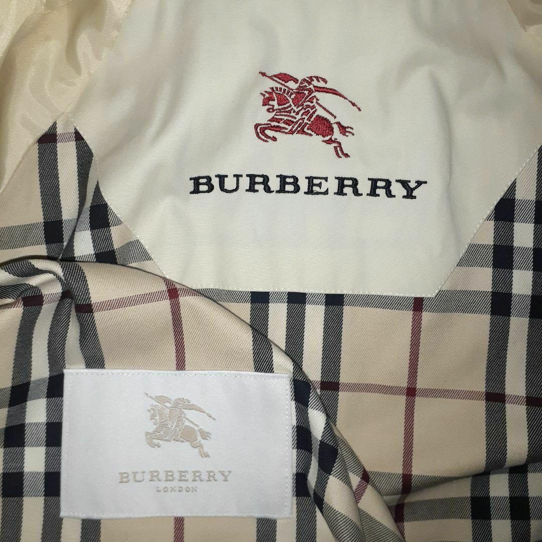 かっこいい！BURBERRY ステンカラーコート 刺繍　ボタン必見
