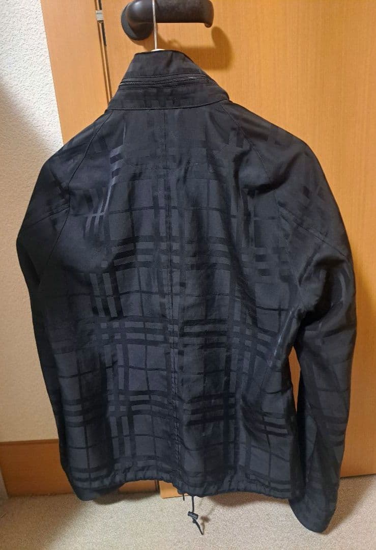 joyさん専用　シャドーチェックブルゾン　バーバリーブラックレーベル