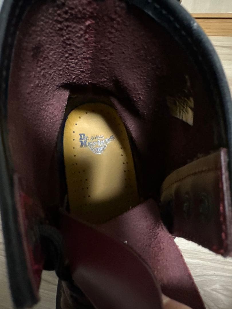 り*さ様 【美品・ソール減りなし】Dr.Martens 8ホールチェリーレッド