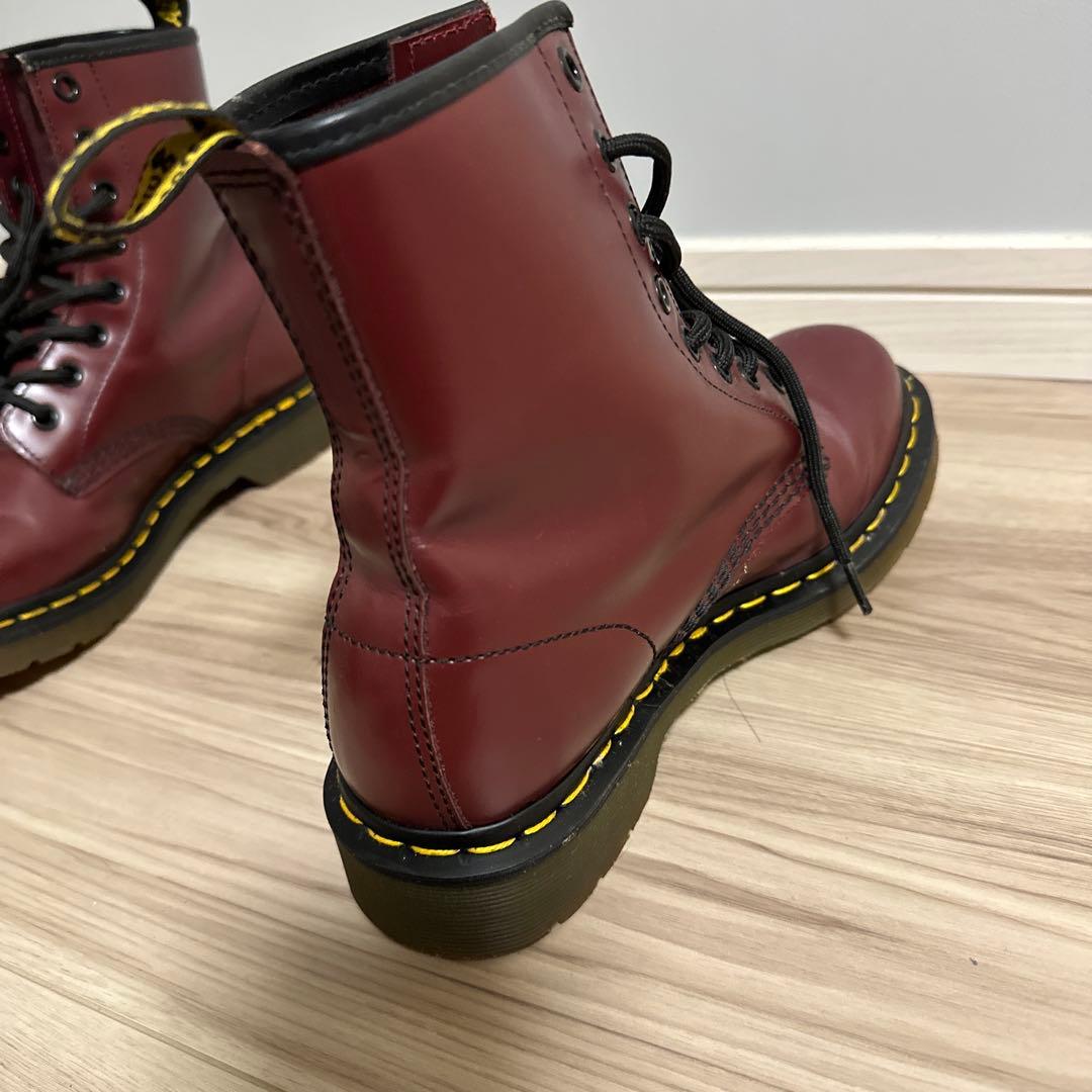り*さ様 【美品・ソール減りなし】Dr.Martens 8ホールチェリーレッド