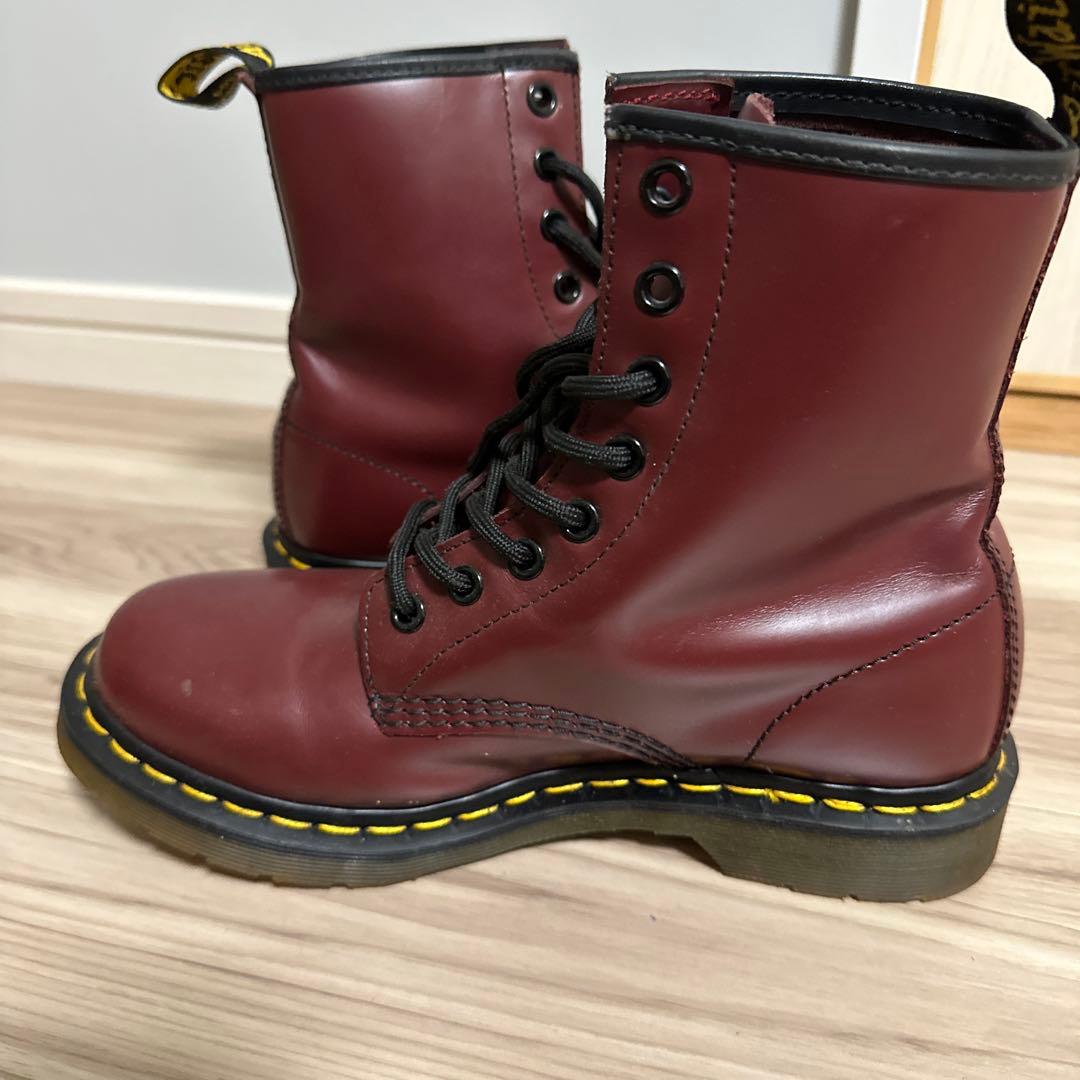 り*さ様 【美品・ソール減りなし】Dr.Martens 8ホールチェリーレッド