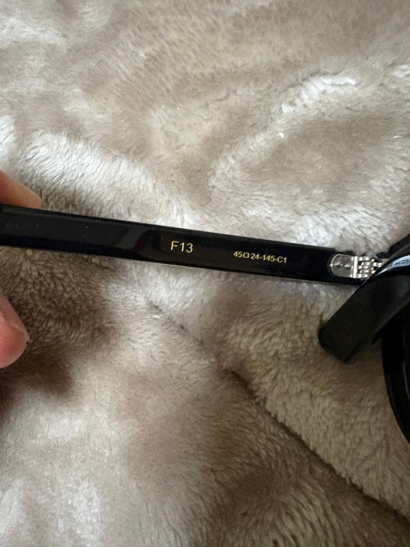 Few by NEW. F13 Black ブラック　サングラス