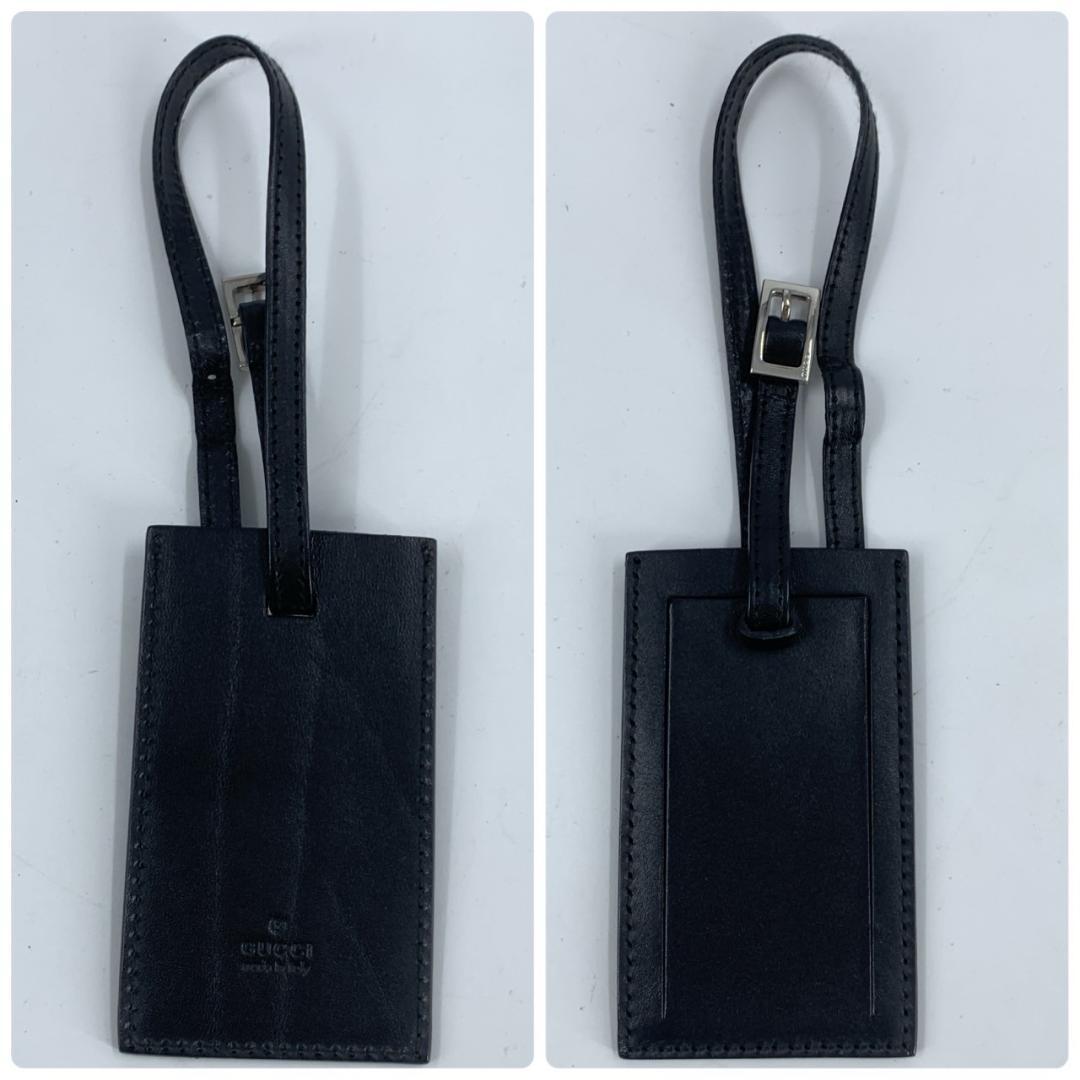 グッチ 2way ボストンバッグ ショルダーバッグ ナイロンキャンバス ブラック