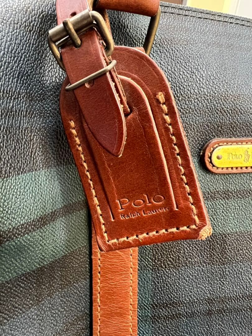 ラルフローレン　ボストンバック　ポロ　Polo　レザー　大容量