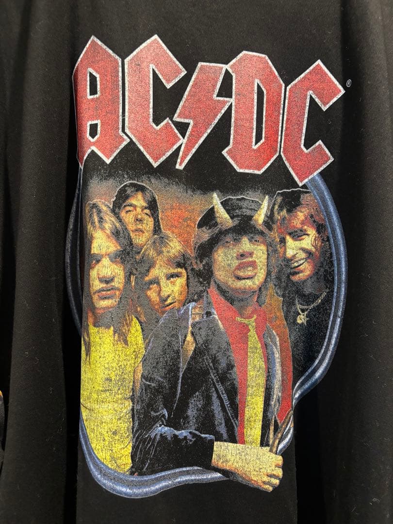 ジュンヤワタナベマン× AC/DCシルクスカーフTシャツ