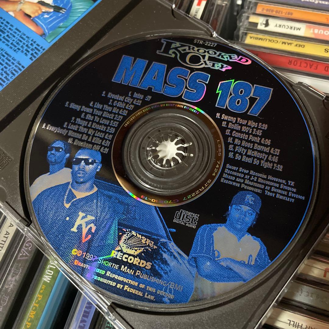 洋楽 Mass 187 Krooked City 1997 G-RAP