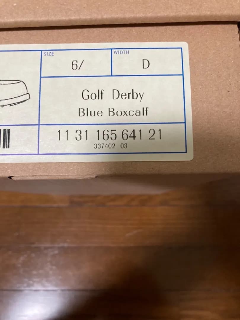 J.M.WESTON ゴルフ 6.5D