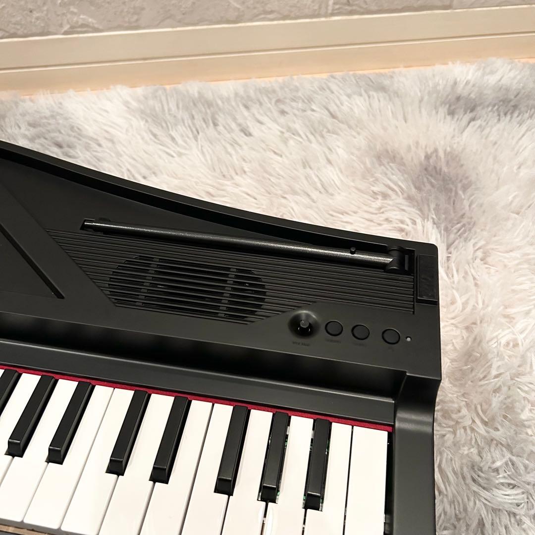 【極美品】 KORG MICROPIANO ミニ鍵盤61鍵 レッド