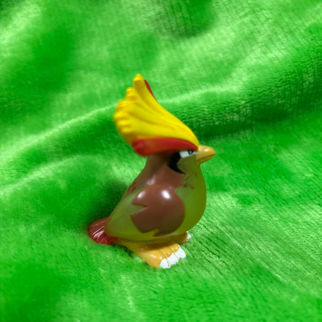 ポケモンキッズ　指人形　ピジョット　クリア　レア　ソフビフィギュア