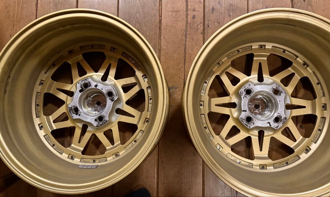 Battle Racing アルミホイール　15インチ5.5j +35