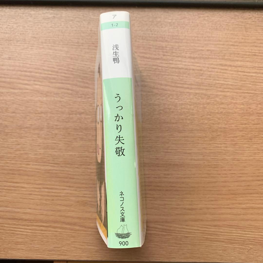 うっかり失敬