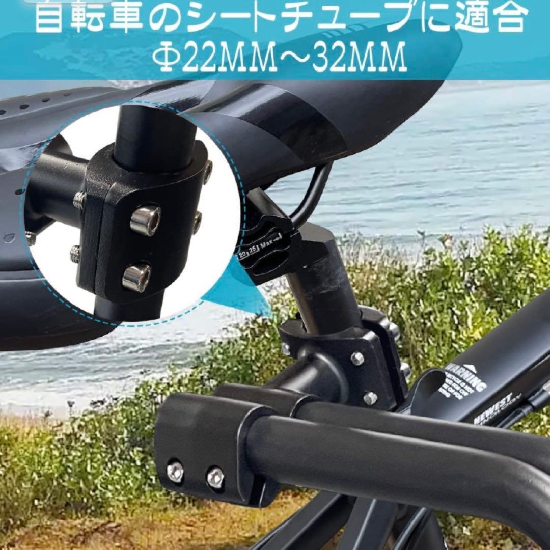 バイク 自転車 サーフボードキャリア サーフボードラック ポストホルダー