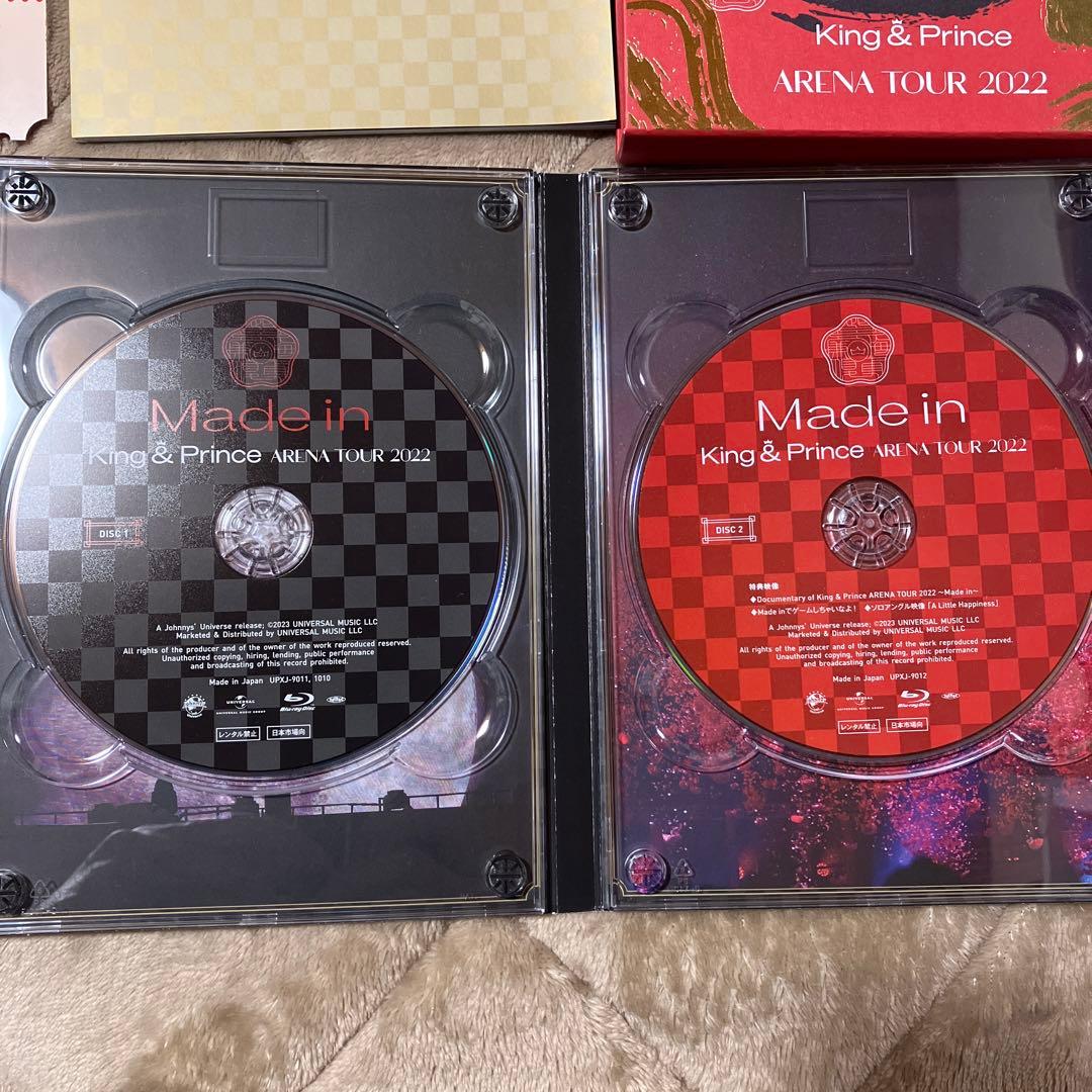King & Prince キンプリMr. Made in　Blu-ray