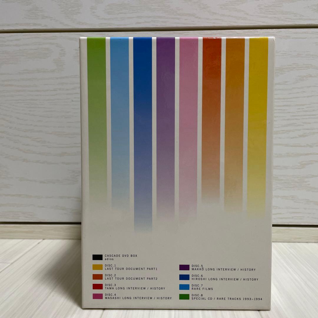 CASCADE 受注生産DVDBOX メンバーサイン入り ワッペンのおまけ付き★