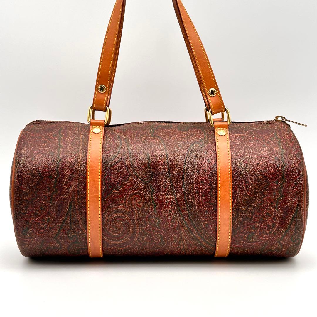 ✨美品✨ ETRO エトロ ボストンバッグ ミニ ハンドバッグ ペイズリー 希少