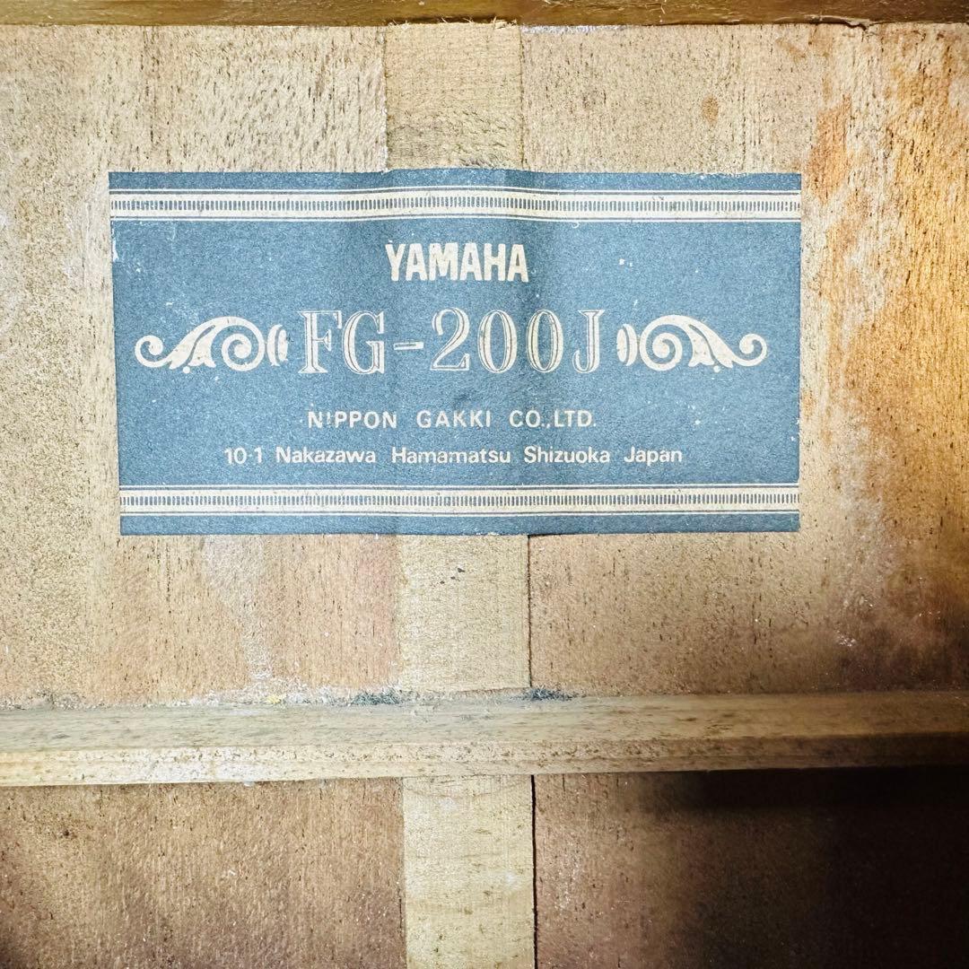 YAMAHA アコースティックギター　FG-200J
