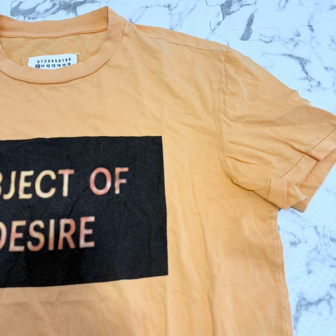 美品 メゾンマルジェラ Maison Margiela 10 Tシャツ オレンジ