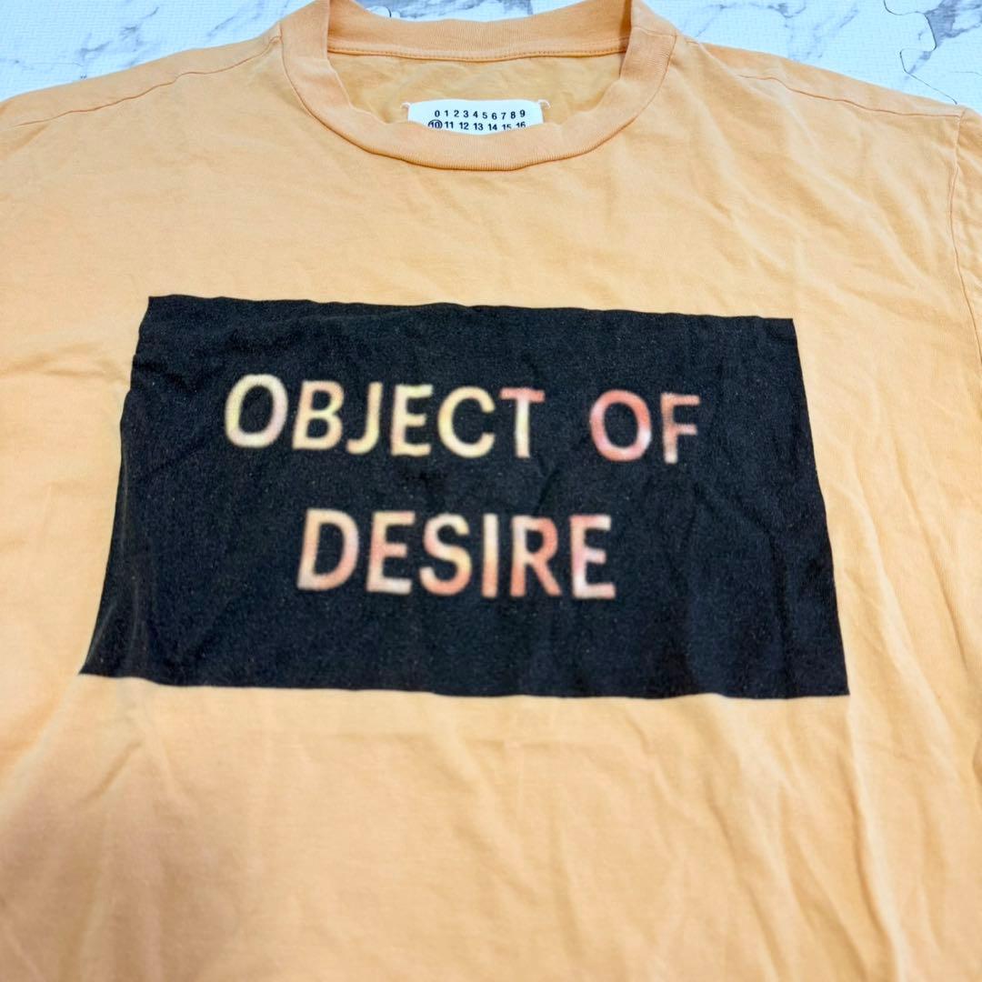 美品 メゾンマルジェラ Maison Margiela 10 Tシャツ オレンジ