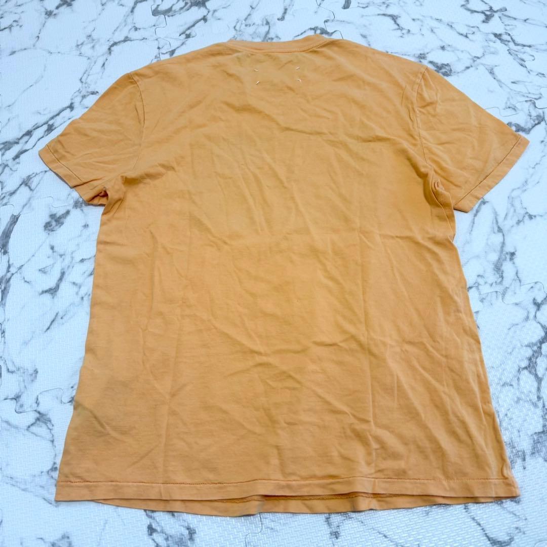 美品 メゾンマルジェラ Maison Margiela 10 Tシャツ オレンジ