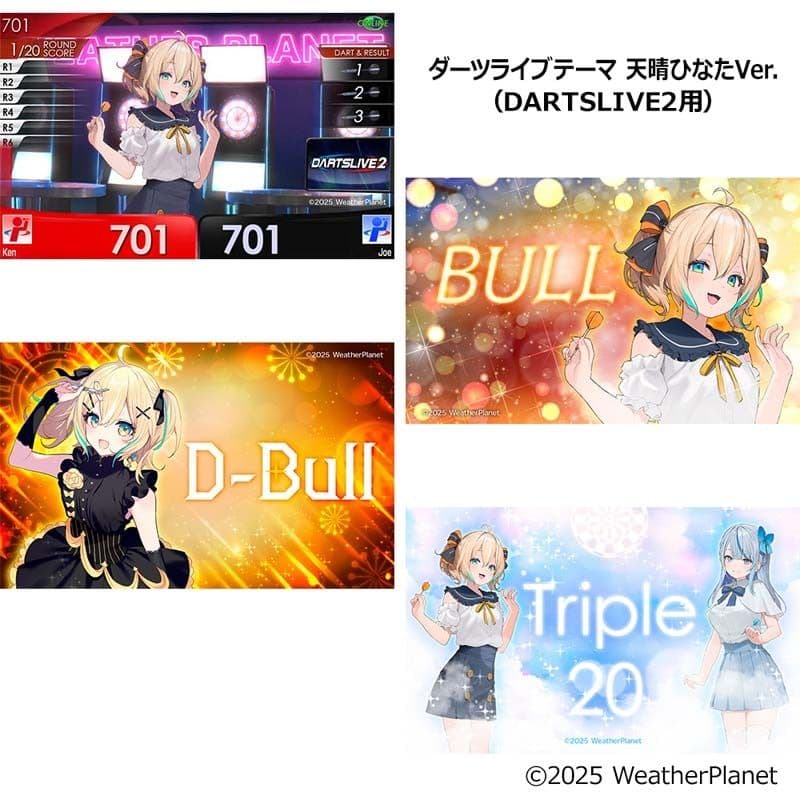 【廃盤レア】Weather Planet ダーツセット（ダーツライブカード付き）