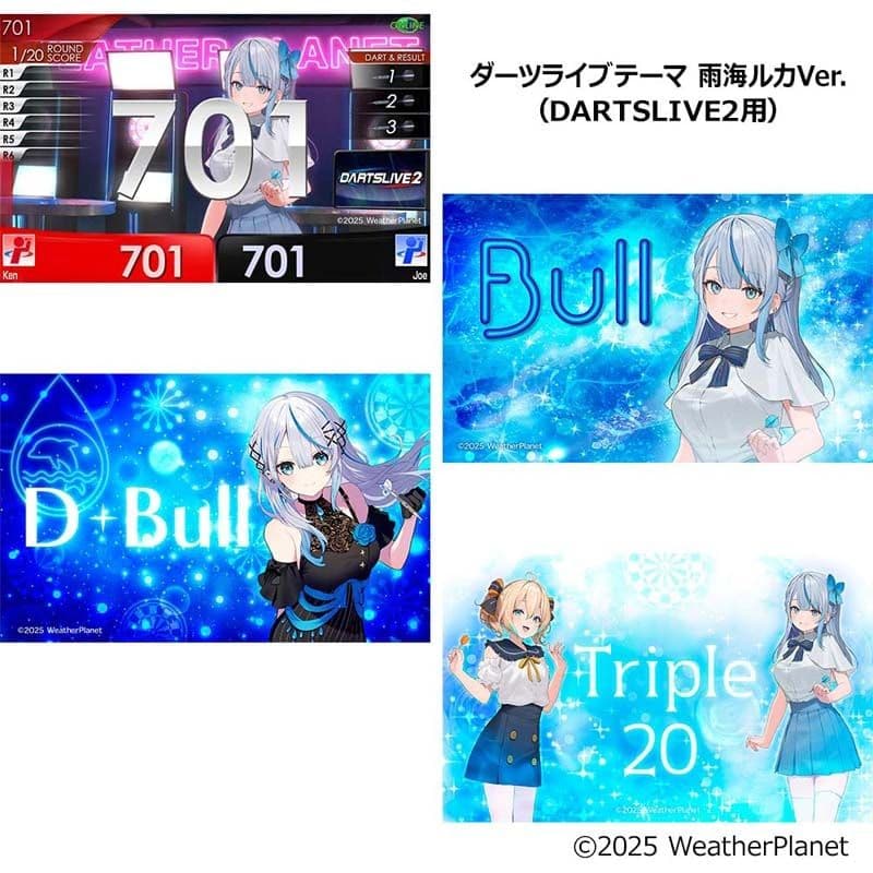 【廃盤レア】Weather Planet ダーツセット（ダーツライブカード付き）