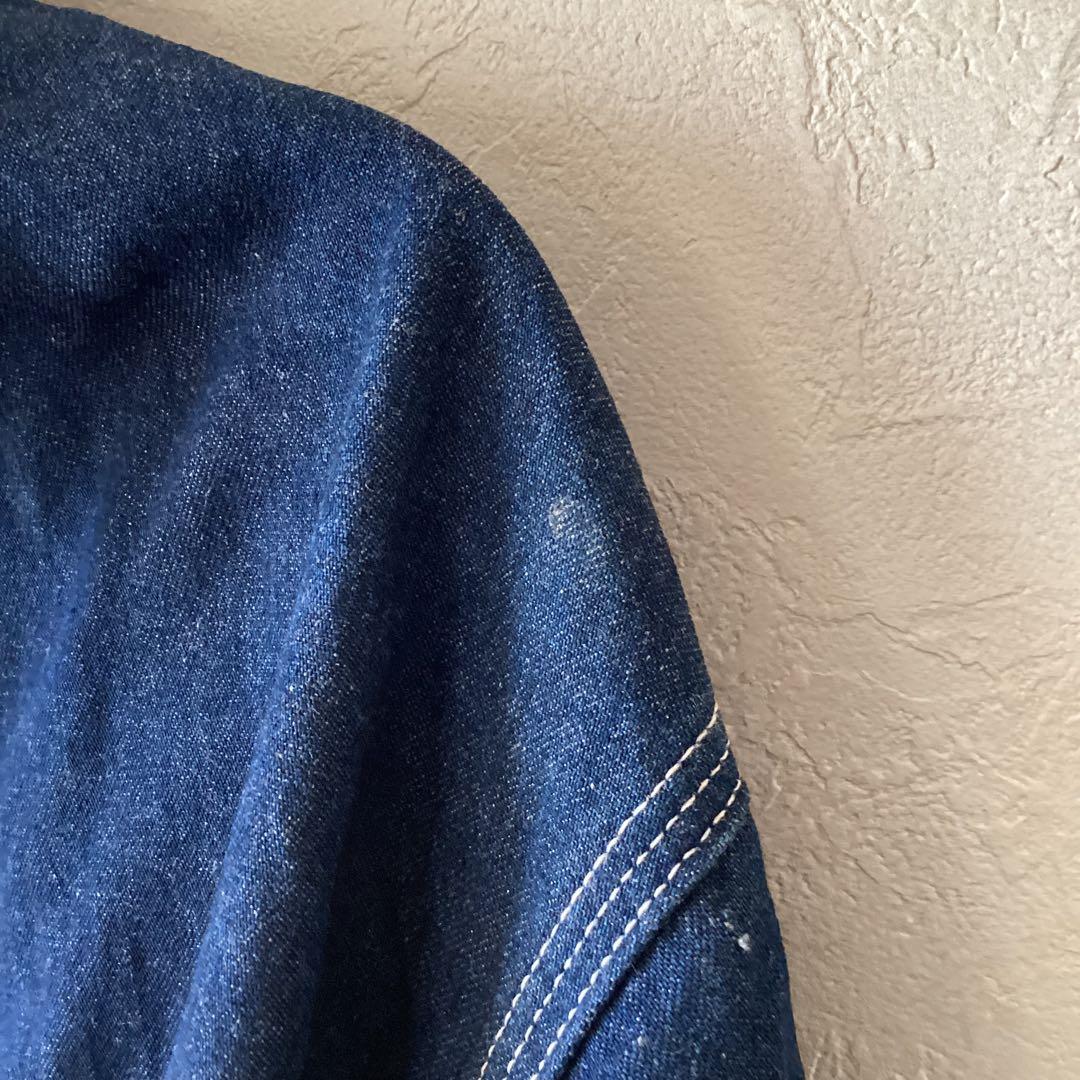 Carhartt ネイビー デニム カバーオール