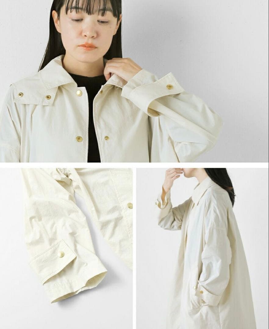 Traditional Weatherwear ホワイトロングコート